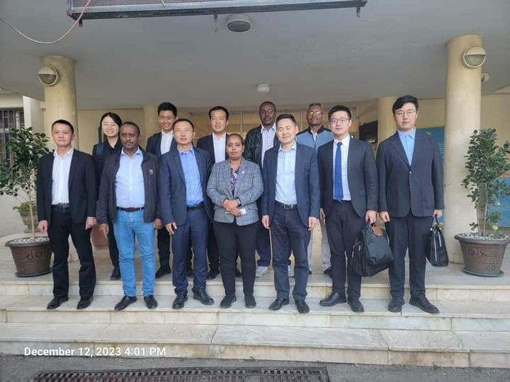 A Chinese delegation led by H.E. Ambassador Xue Bing, Chinese Goverment Special envoy to the Horn of Africa visited Mekelle University.