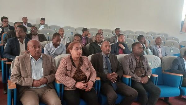 A training on Electronic Government Procurement (EGP) is taking place at Mekelle University. 