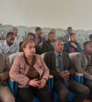 A training on Electronic Government Procurement (EGP) is taking place at Mekelle University. 