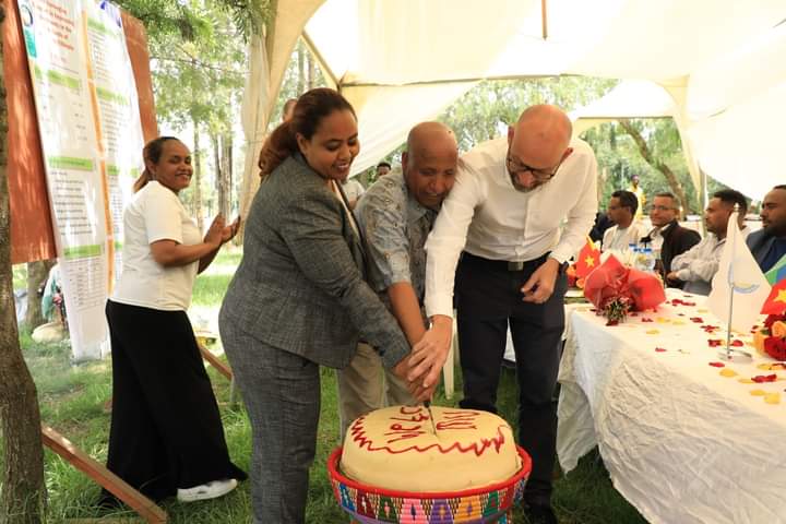 Ambassador of Norway to Ethiopia paid a visit in Mekelle University. 