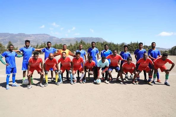 Both Mekelle University football and volleyball teams reached to final cup in the Timket Festivity Tigray Universities' football and volleyball competition hosted by Raya University.