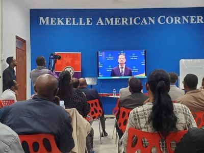 International Conference on Restorative Practices for Environmental Problems taking place at Mekelle University American Corner.