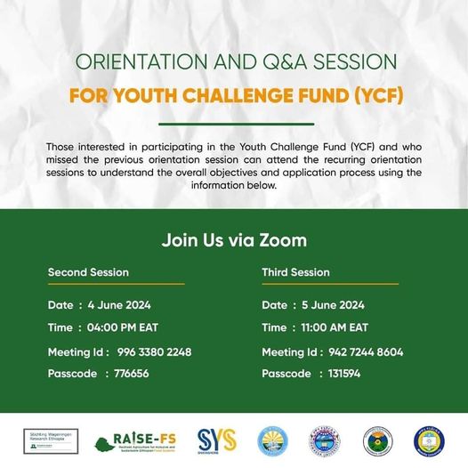 YCF orientation session