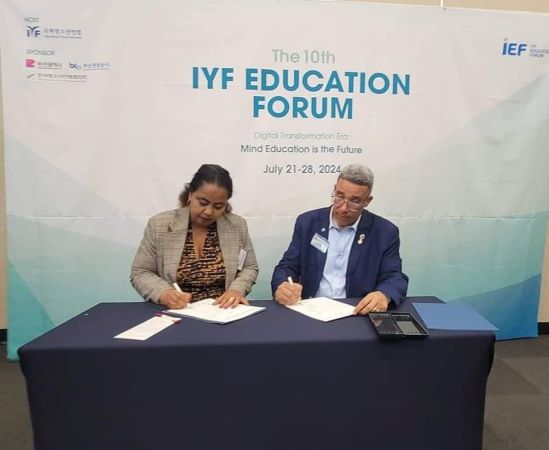  President of MU, Dr. Fana Hagos attended International Youth Fellowship(IYF) 10th World Education Forum.