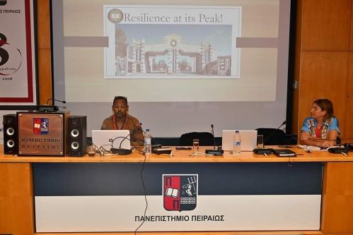  Mekelle University Shines at 6th Piraeus Erasmus International Staff Day with &quot;Resilience at its Peak!&quot; Presentation.